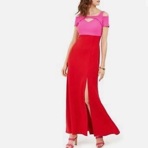 Elegant two-tone long dress  NWT 🏷️